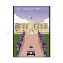 Load image into Gallery viewer, Buckingham Palace stylised print