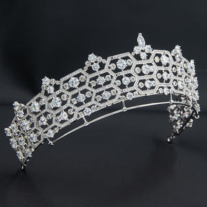 Greville honeycomb replica tiara (platinum plated)