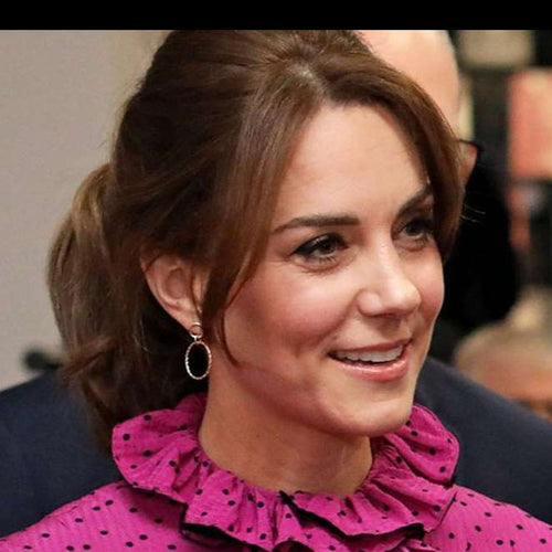 Duchess of Cambridge's Accessorize twist circle hoop earrings