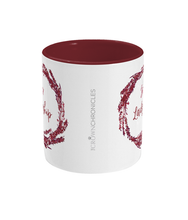 Load image into Gallery viewer, Burgundy &#39;Her Ladyship&#39; two-tone mug